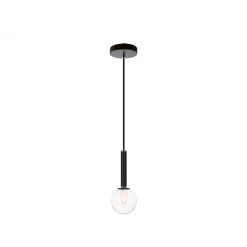 Matteo Lighting Stellar Pendant | Small Black/Clear