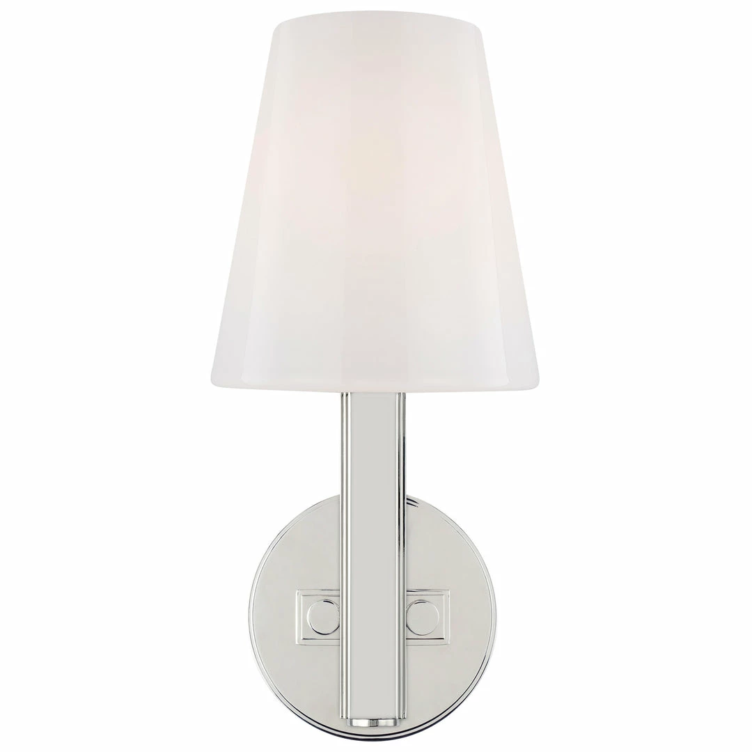 Generation Lighting Logan Wall Sconce | Polished Nickel