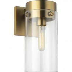 Generation Lighting Garrett Wall Sconce | Burnished Brass