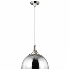 Generation Lighting Logan 20.25" Pendant | Polished Nickel
