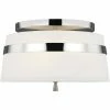 Generation Lighting Cordtlandt Semi-Flush Mount - Small | Polished Nickel