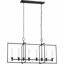 Generation Lighting Keystone 6-Light Linear Chandelier