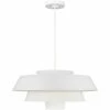 Generation Lighting Brisbin 24" Pendant | Matte White