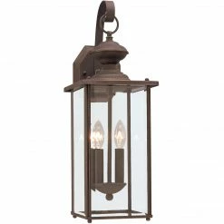 Generation Lighting Jamestowne Wall Lantern (Large) | Antique Bronze