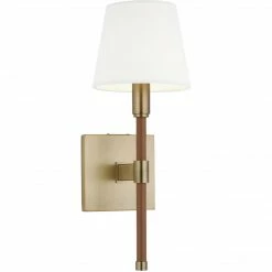 Generation Lighting Katie Wall Sconce | Time Worn Brass