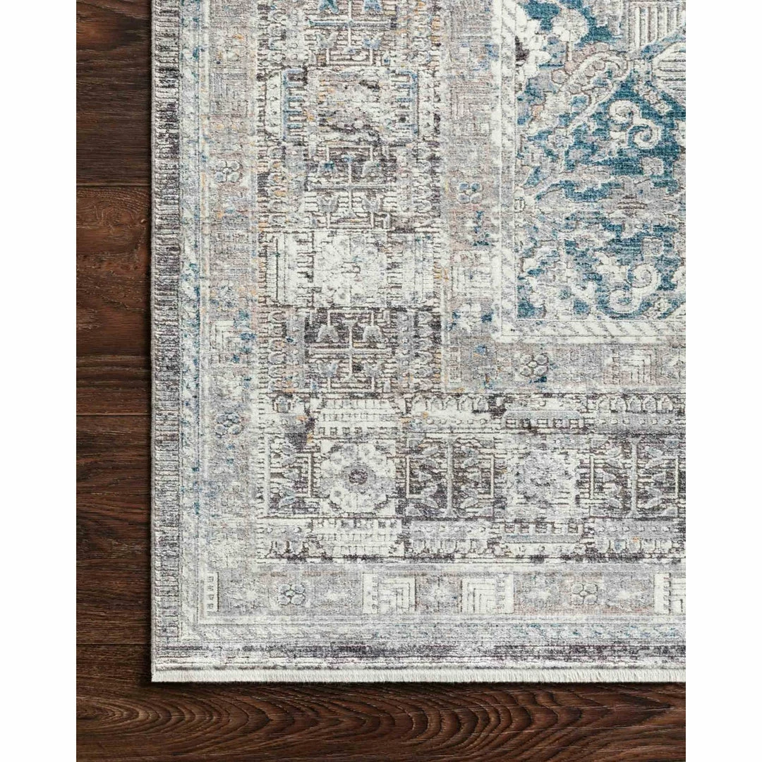 Loloi Gemma Rug 05 | Silver/Blue