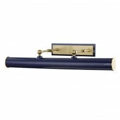 HVL - Mitzi Holly Large Wall Sconce | Aged Brass/ Navy