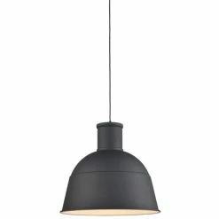 Kuzco Irving 13" Pendant | Black Pendants