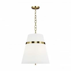 Generation Lighting Cordtlandt Medium Pendant | Burnished Brass