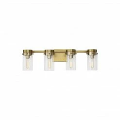 Generation Lighting Garrett 4-Light Vanity | Burnished Brass