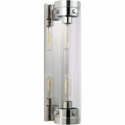 Generation Lighting Garrett Linear Wall Sconce | Polished Nickel