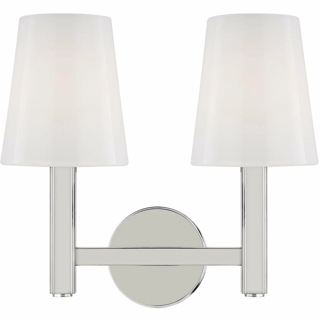 Generation Lighting Logan 2-Light Vanity | Polished Nickel