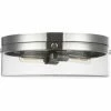 Generation Lighting Garrett Large Flush Mount | Polished Nickel