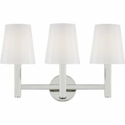 Generation Lighting Logan 3-Light Vanity | Polished Nickel