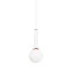 Matteo Lighting Stellar Pendant | Small Gold Brass/Opal