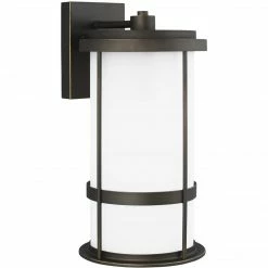 Generation Lighting Wilburn Wall Lantern (Large) | Antique Bronze