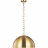 Generation Lighting Whare 24" Pendant | Burnished Brass
