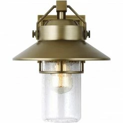 Generation Lighting Boynton Wall Lantern (Medium) | Painted Distressed Brass