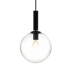 Matteo Lighting Stellar Pendant | Large Black/Clear