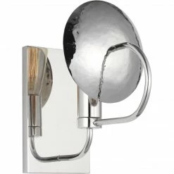 Generation Lighting Whare Wall Sconce | Polished Nickel