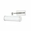 HVL - Mitzi Lighting Holly Small Wall Sconce | Polished Nickel/ White