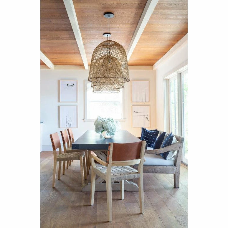 Stitched By Grace Dalton Pillow | Navy/Blue Decor