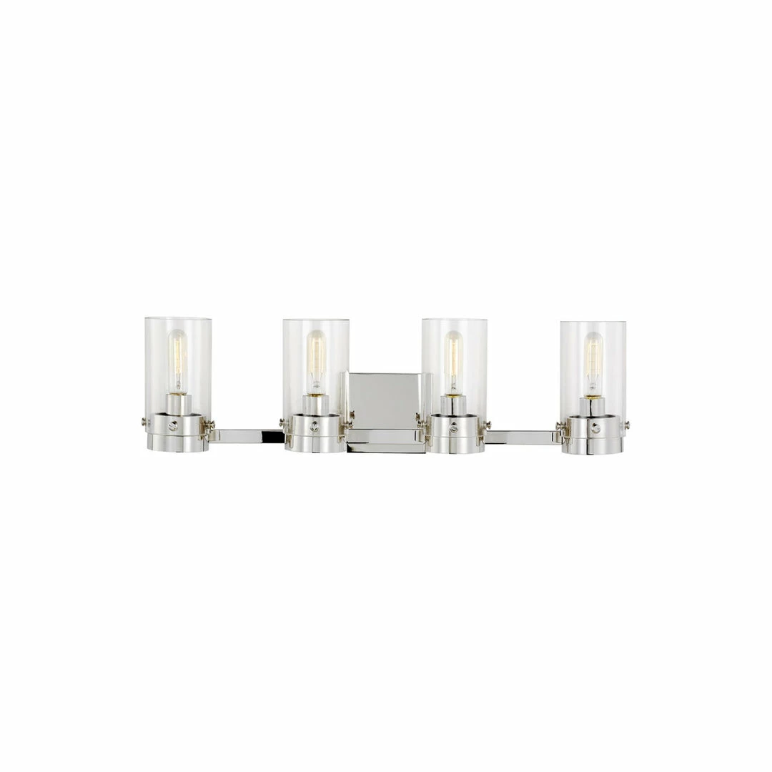 Generation Lighting Garrett 4-Light Vanity | Polished Nickel