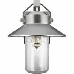 Generation Lighting Boynton Wall Lantern (Large) | Painted Brushed Steel