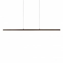 Kuzco Vega LED Linear 56" Pendant | Black | Open Box Lighting