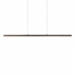 Kuzco Vega LED Linear 56" Pendant | Black