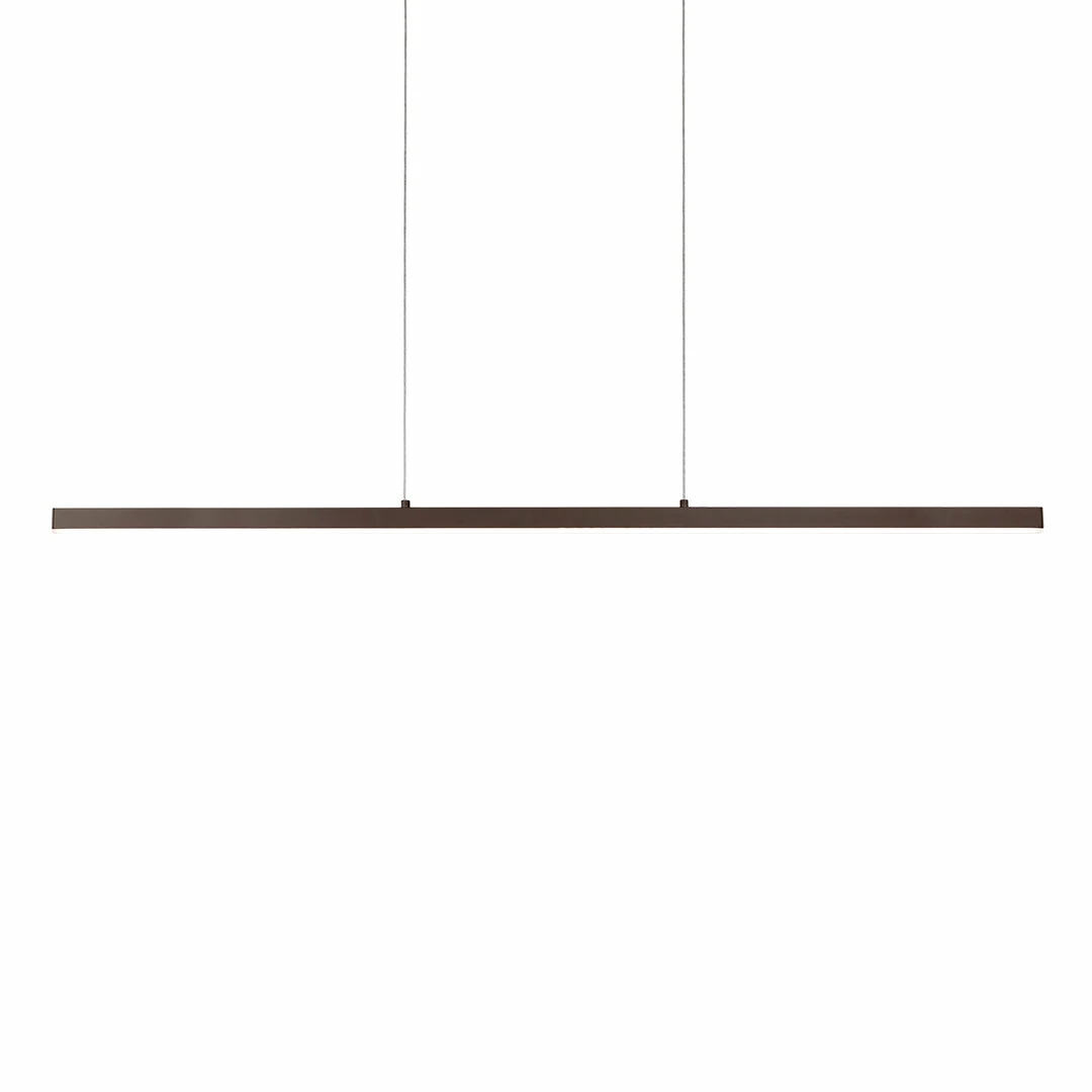 Kuzco Vega LED Linear 56" Pendant | Black
