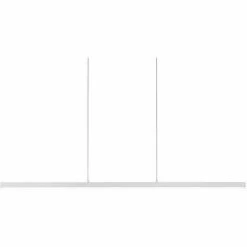 Kuzco Vega LED Linear 56" Pendant | White Lighting