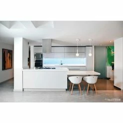 Matteo Lighting Stellar Pendant | Small Gold Brass/Opal