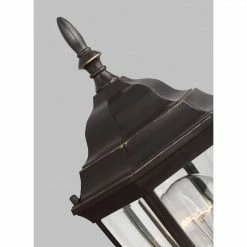 Generation Lighting Bakersville Wall Lantern | Clear Heirloom Bronze
