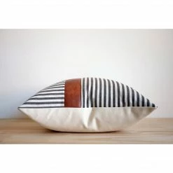 Stitched By Grace Ace Pillow | Charcoal