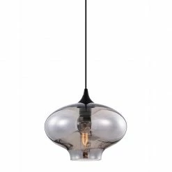 Matteo Lighting Pendants Organic Charm E 10.2" Pendant | Smoke