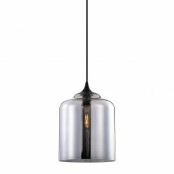 Matteo Lighting Pendants Organic Charm 9.8" Pendant | Smoke