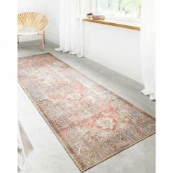 Loloi Loloi Rugs Loren Rug 15 | Terracotta/Sky