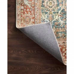 Loloi Layla Rug 04 | Ocean/Rust Loloi Rugs