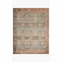 Loloi Layla Rug 04 | Ocean/Rust Loloi Rugs