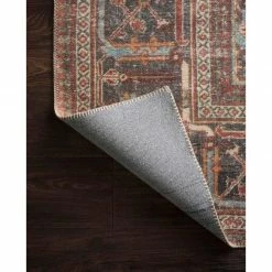 Loloi Loren Rug 13 | Brick/Midnight (8'4