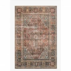 Loloi Loren Rug 13 | Brick/Midnight (8'4" X 11'6") - Open Box