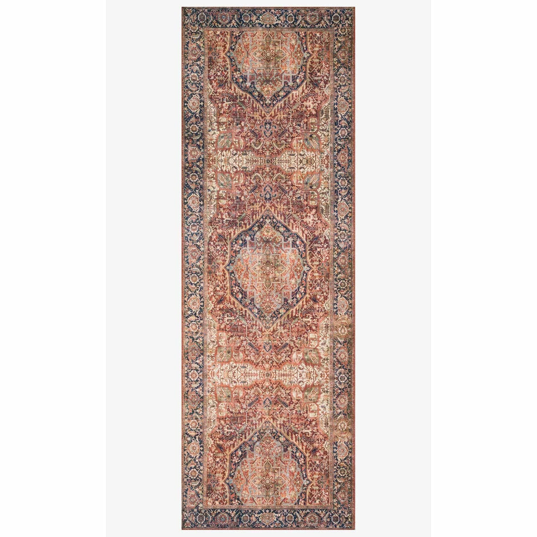 Loloi Layla Rug 08 | Red/Navy Loloi Rugs