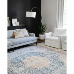 Loloi Loloi Rugs Layla Rug 07 | Blue/Tangerine