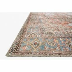 Loloi Loloi Rugs Loren Rug 15 | Terracotta/Sky