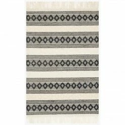 Loloi Holloway Rug 01 | Ivory/Black Loloi Rugs