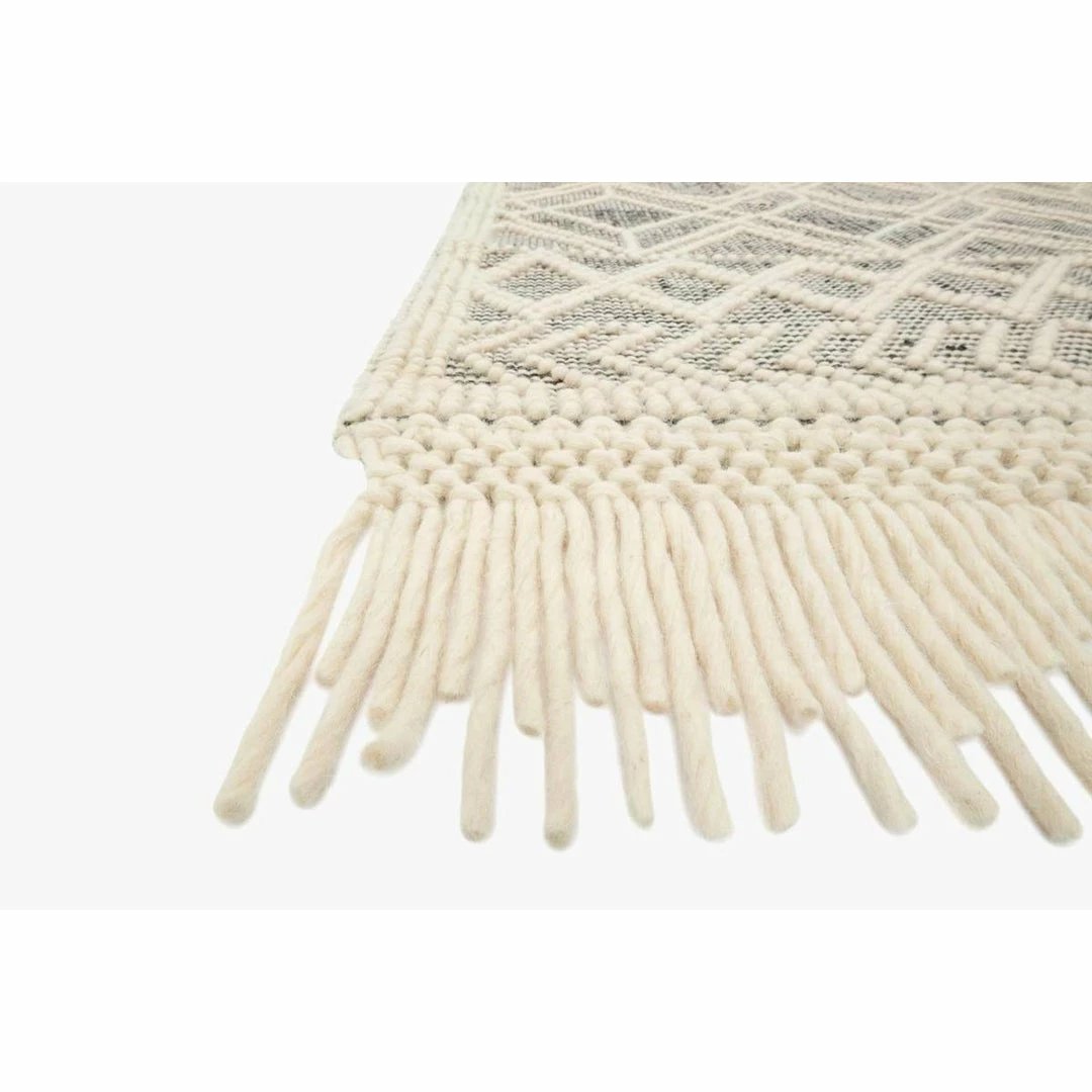 Loloi Holloway Rug 04 | Black/Ivory Loloi Rugs