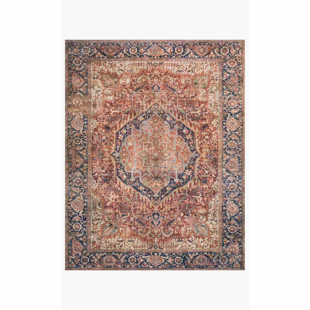 Loloi Layla Rug 08 | Red/Navy Loloi Rugs