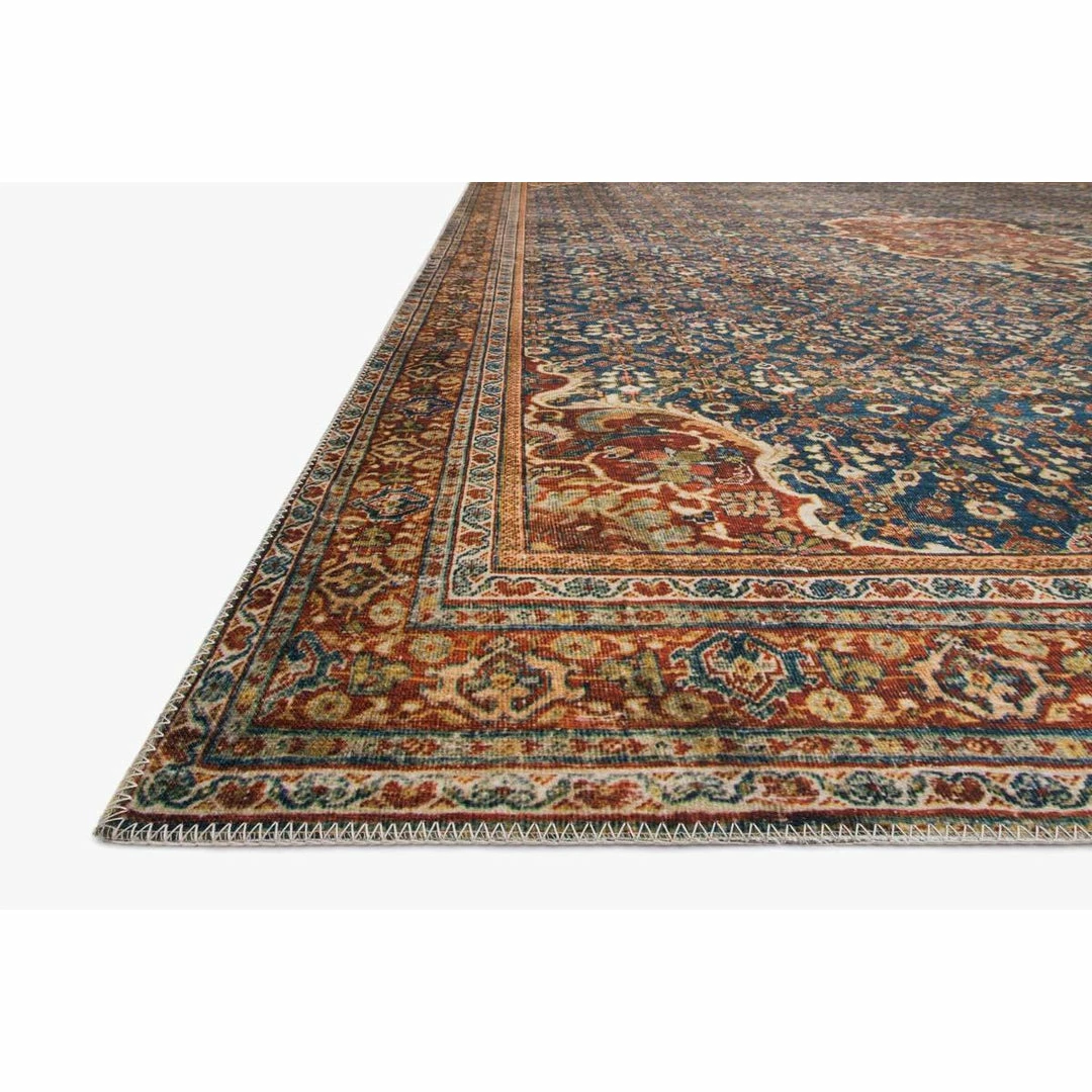 Loloi Layla Rug 09 | Cobalt Blue/Spice