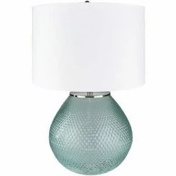 Surya Arlo Table Lamp | Sky Blue